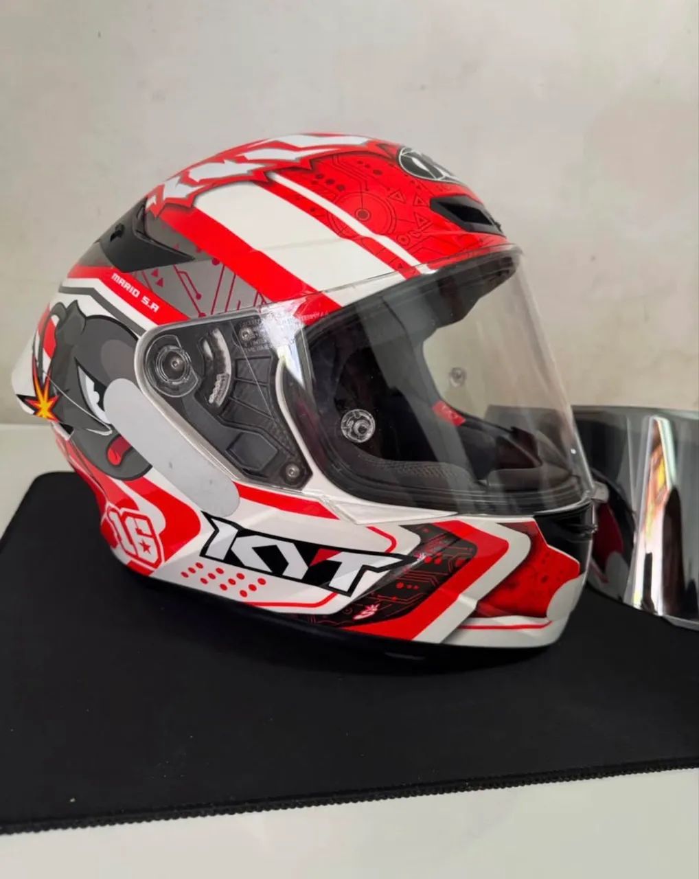 Capacete Kyt TT Course tamanho 58