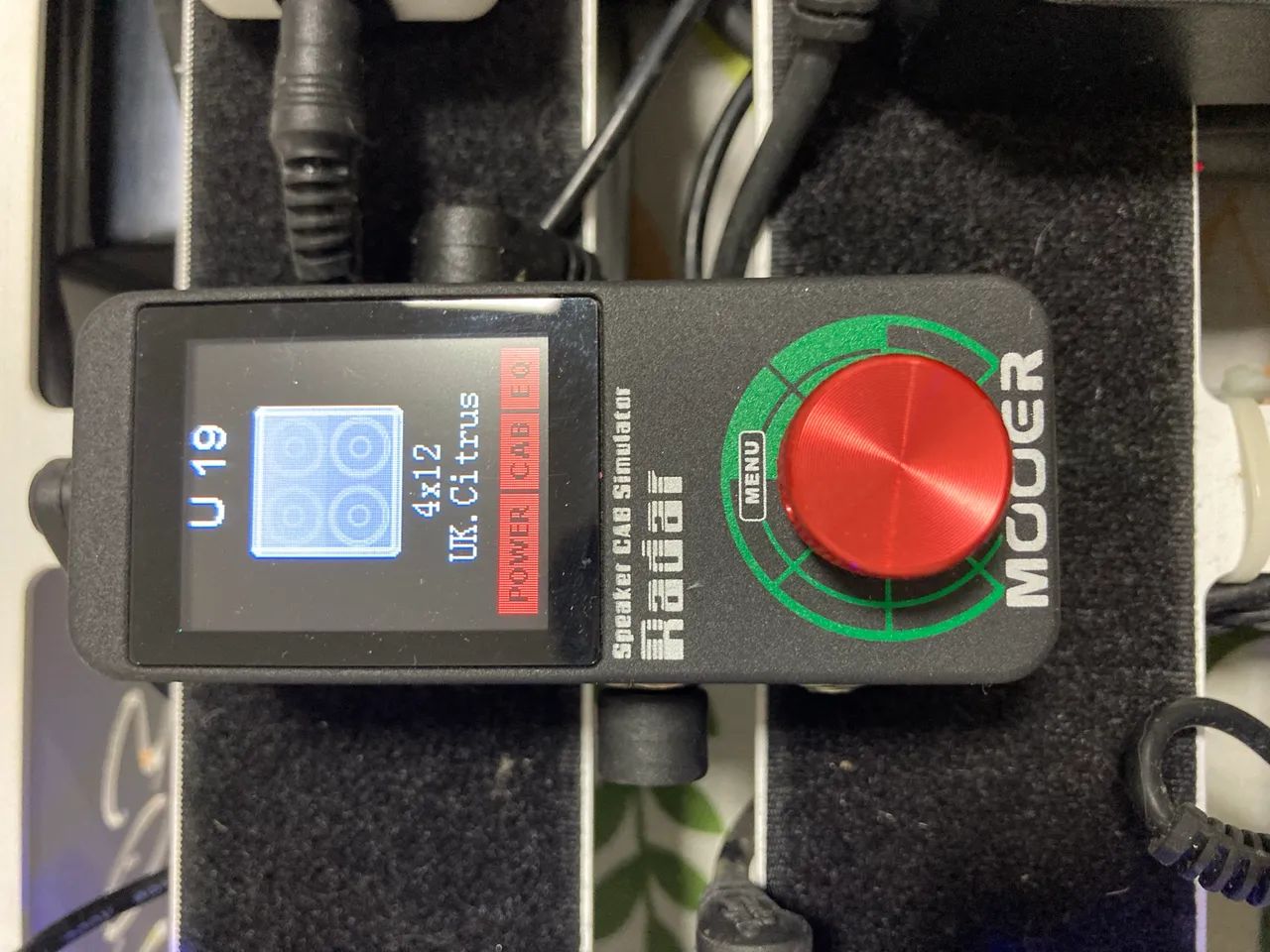 Pedal ir mooer radar