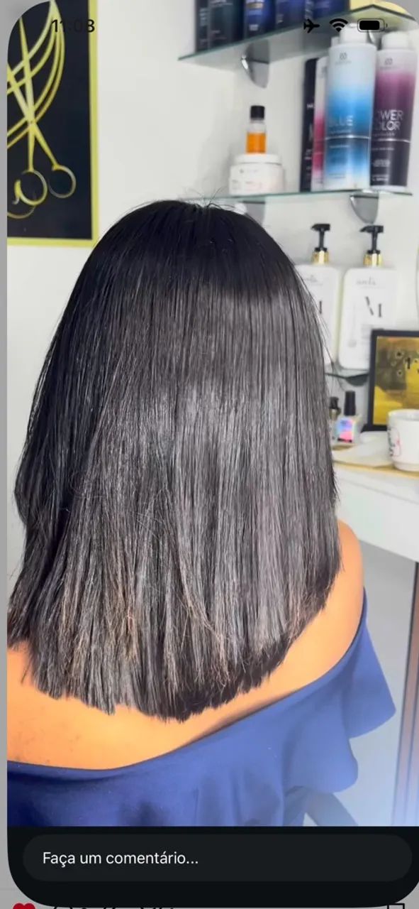 Alisamento em cabelos crespos e cacheados  - Foto 4