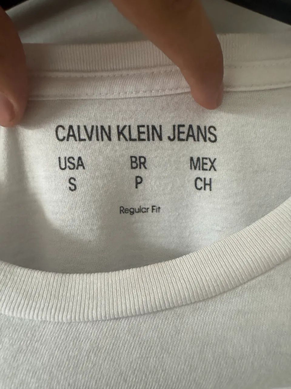 Blusa Calvin Klein Branca P - Foto 3