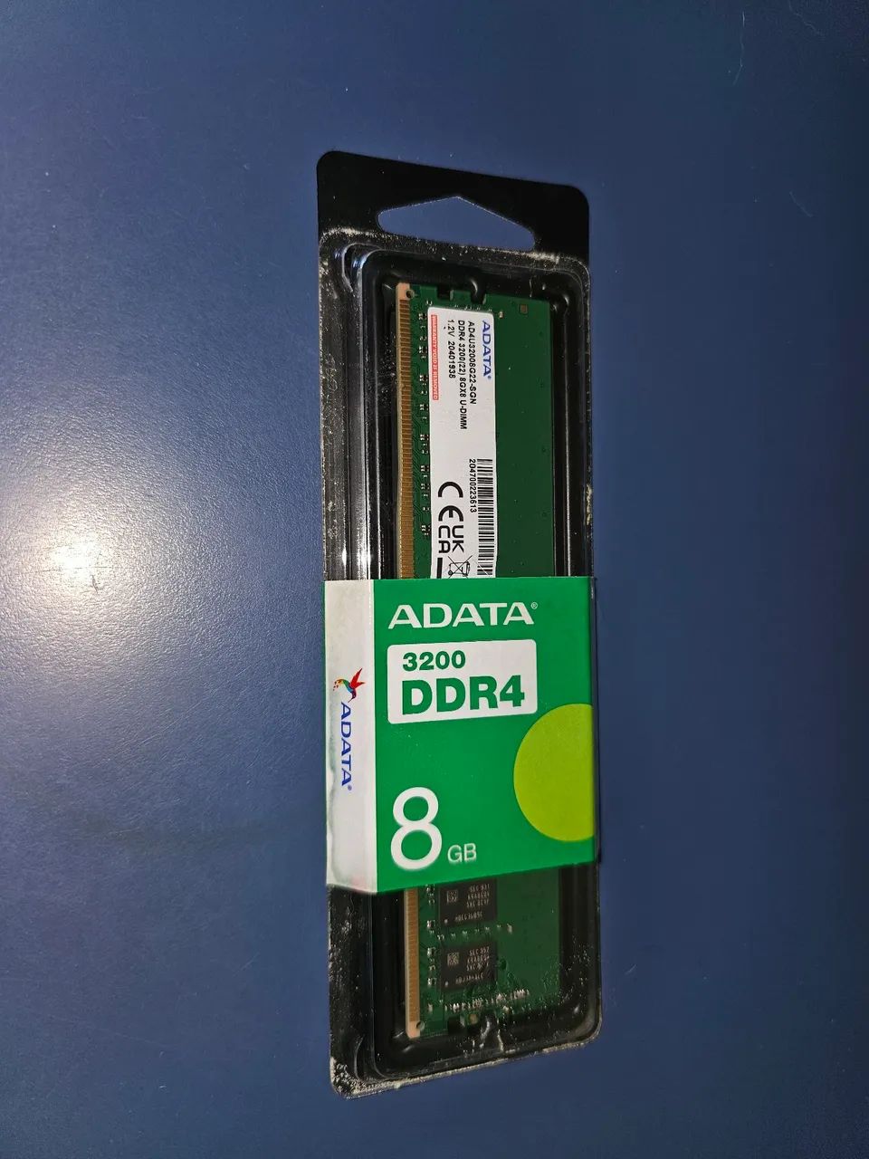 Memória Ram Adata 8GB UDIMM - Lacrado