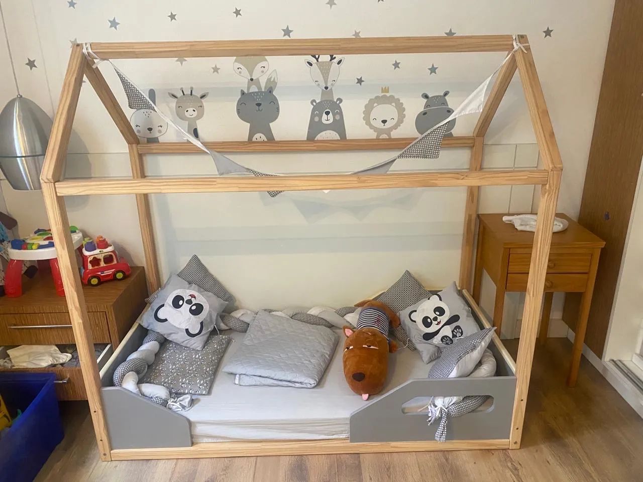 Cama infantil semi nova