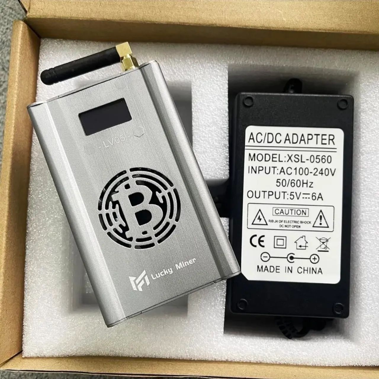 Minerado.ra De Bitcoin Lucky Miner Lv05 320gh/s 15w - Placas de Vídeo -  Maracanã, Praia Grande 1473259918 | OLX