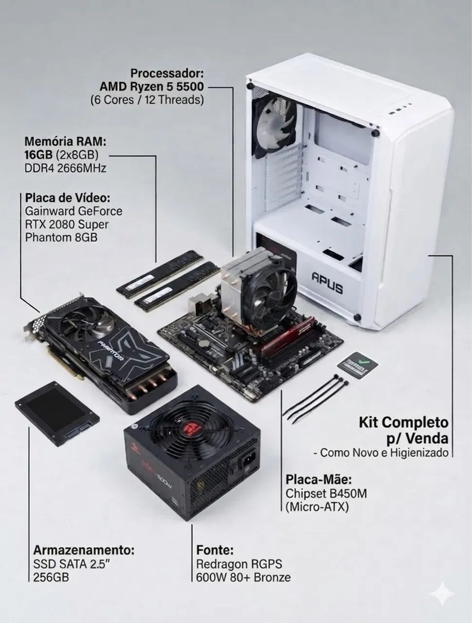 Computador RTX 2080 SUPER - Foto 2