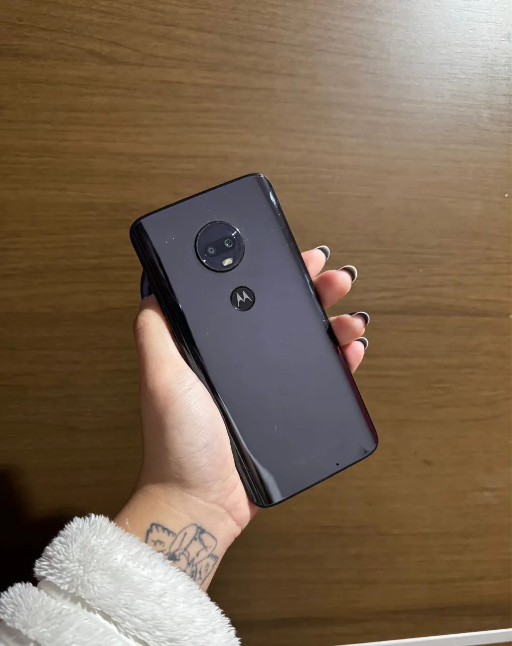 Moto G7 64GB Preto - Funcionando Perfeitamente - Conservado