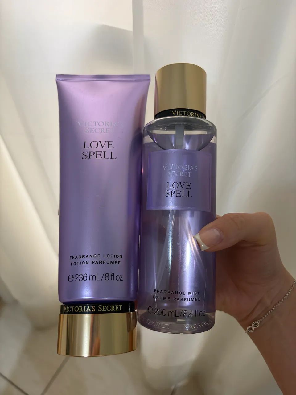 Kit Victoria Secrets: 01 Body Splash + 01 Body Cream  - Foto 3