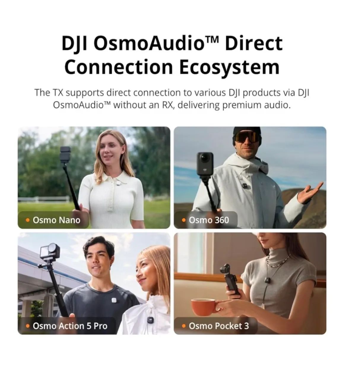 Dji Mic 2 (2 Tx, 1 Rx) Novo  - Foto 5