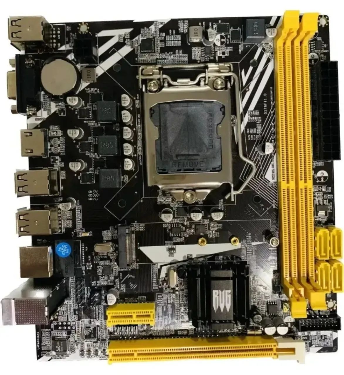 Kit placa mãe 1155 h61 Nvme + i3 3240 + Cooler  - Foto 3