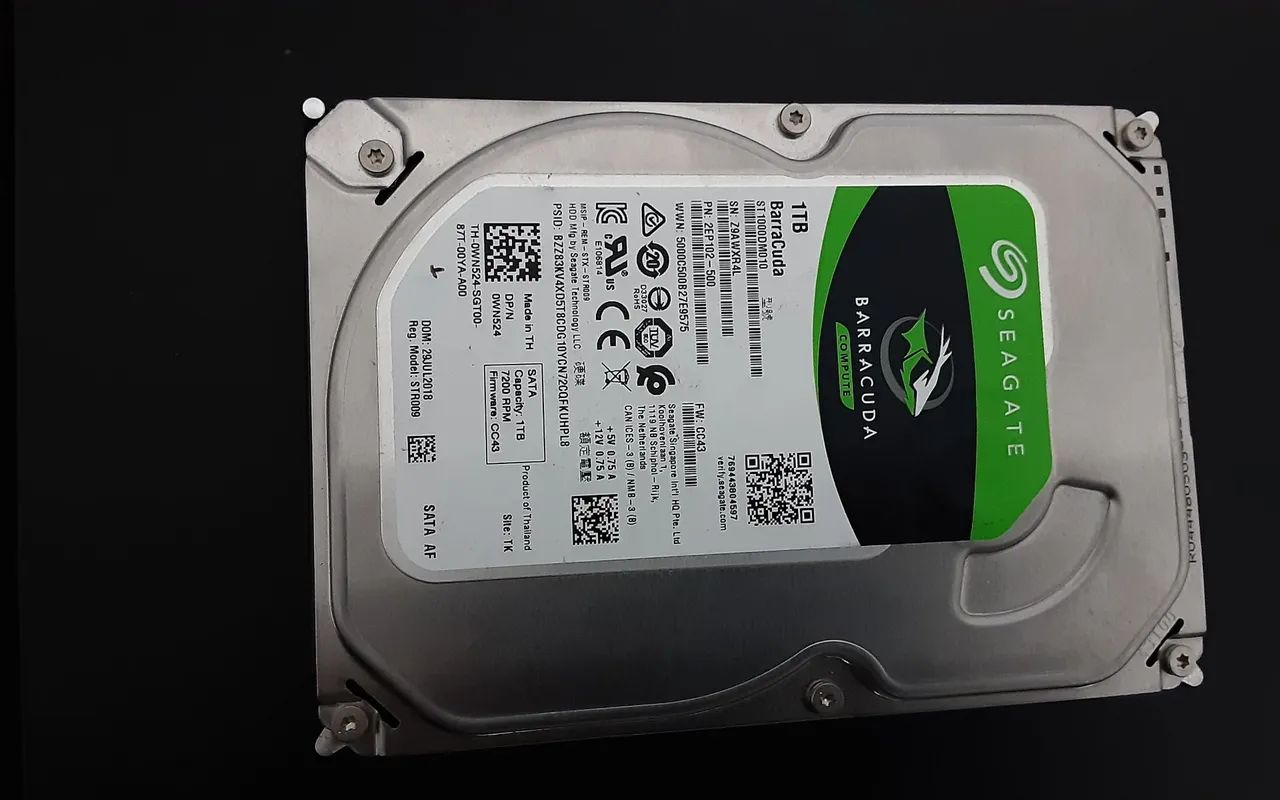 HD SEAGATE BARRACUDA DE 1 TB - Foto 2