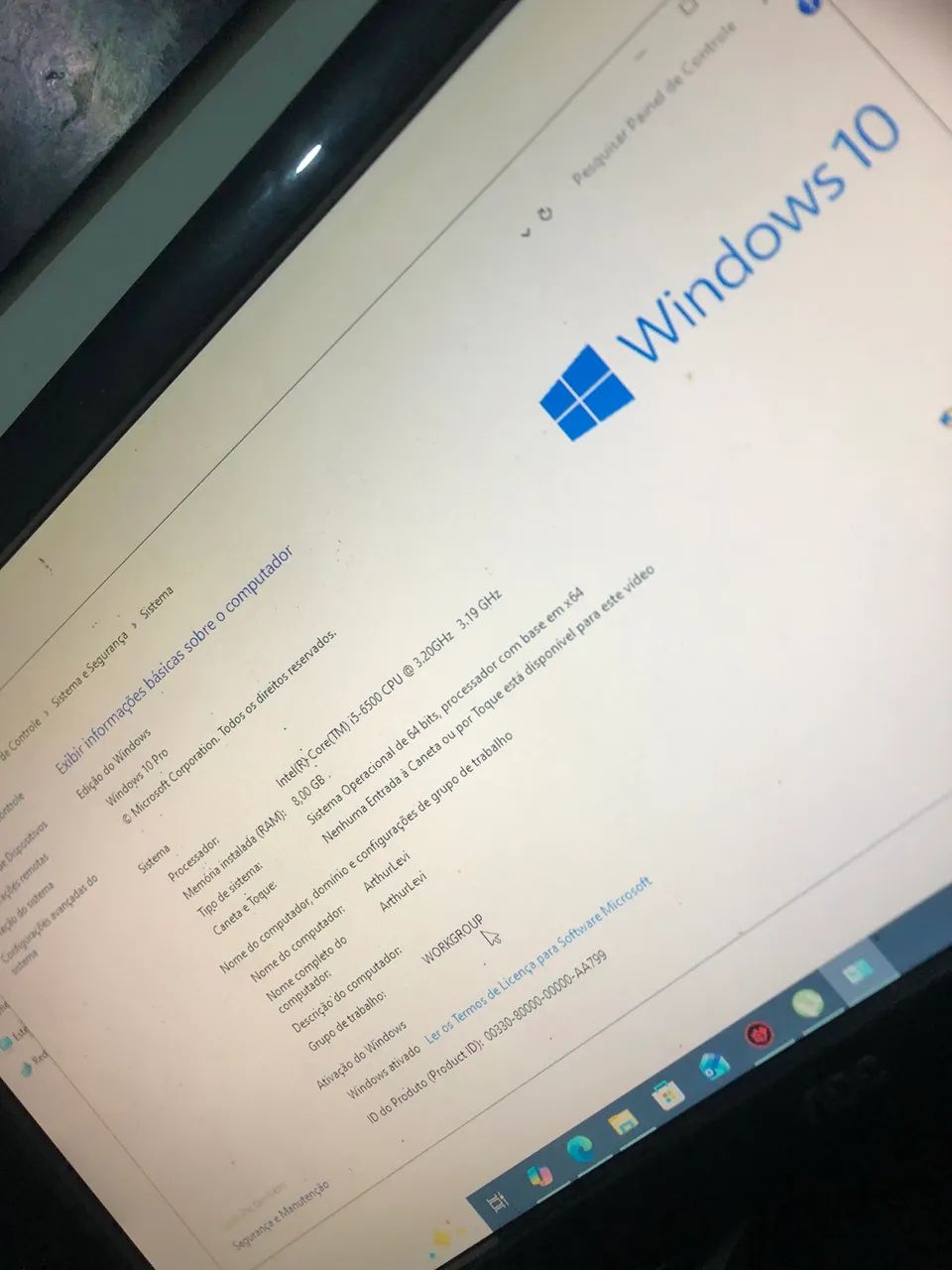 Pc core i5 6Geracao 1tera Ssd - Foto 3