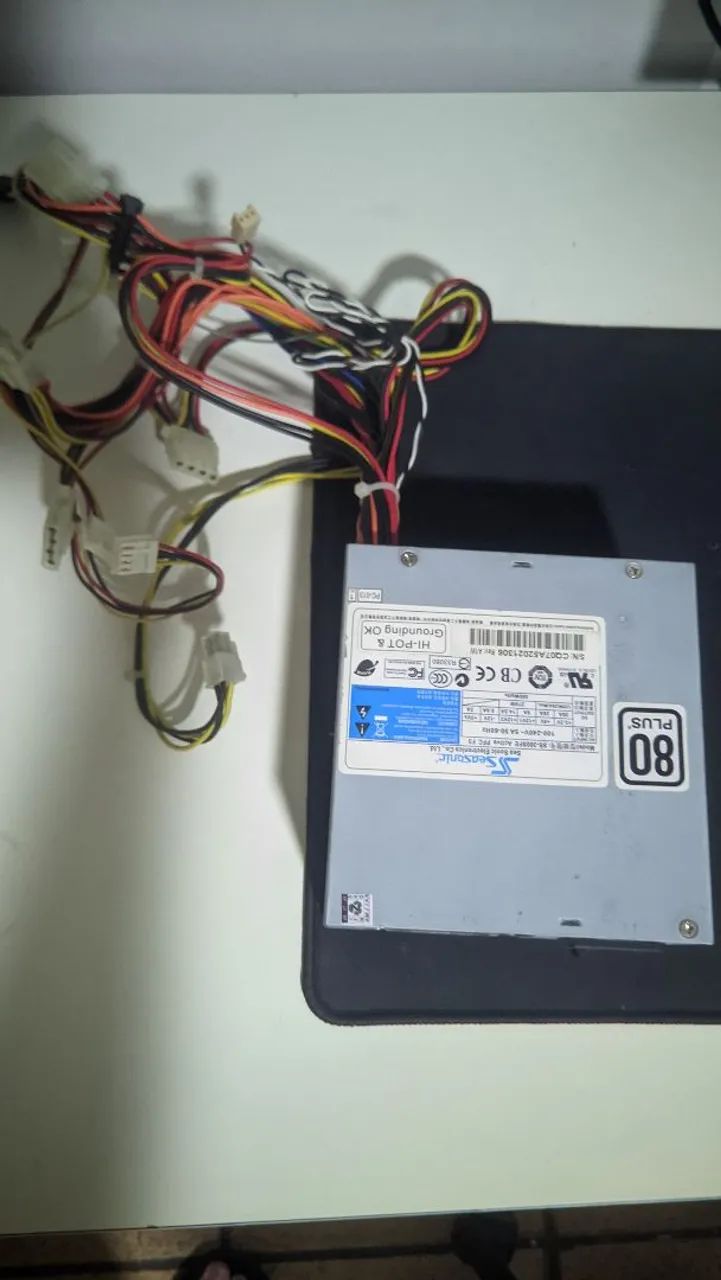 fonte seasonic 300w 80plus original - Foto 2
