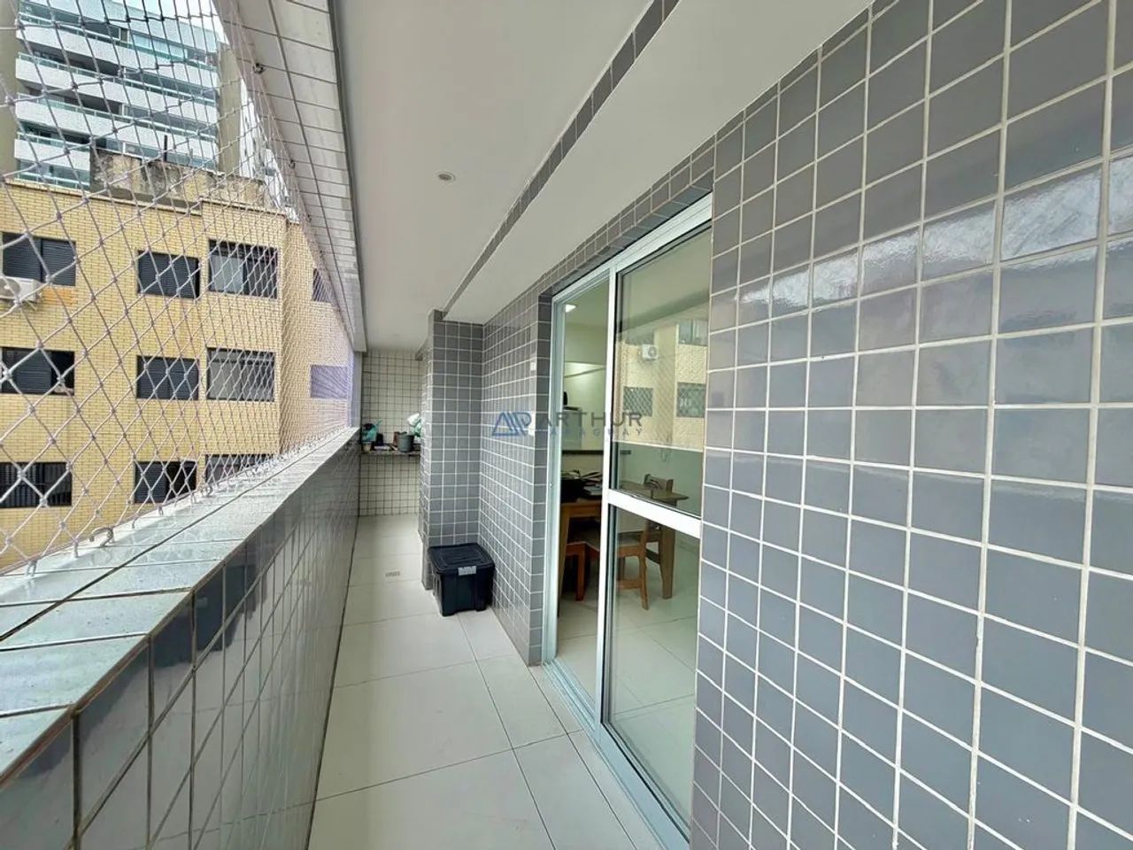 Apartamento para locação com 1 dormitório em Praia Grande no Canto do Forte
