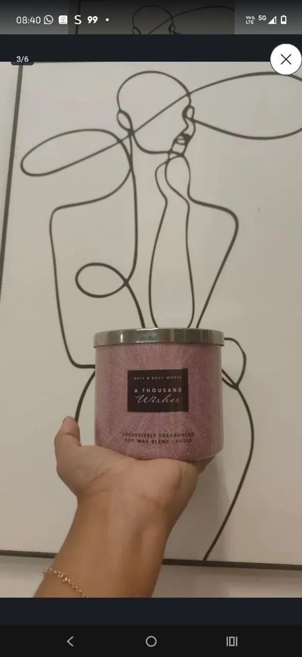 Velas aromaticas 
