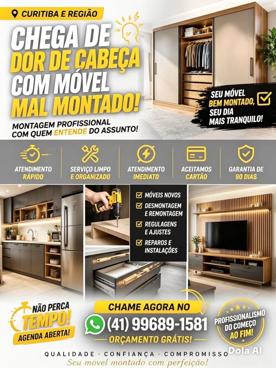 ? Precisando Montar Seus Móveis? Curitiba e Região