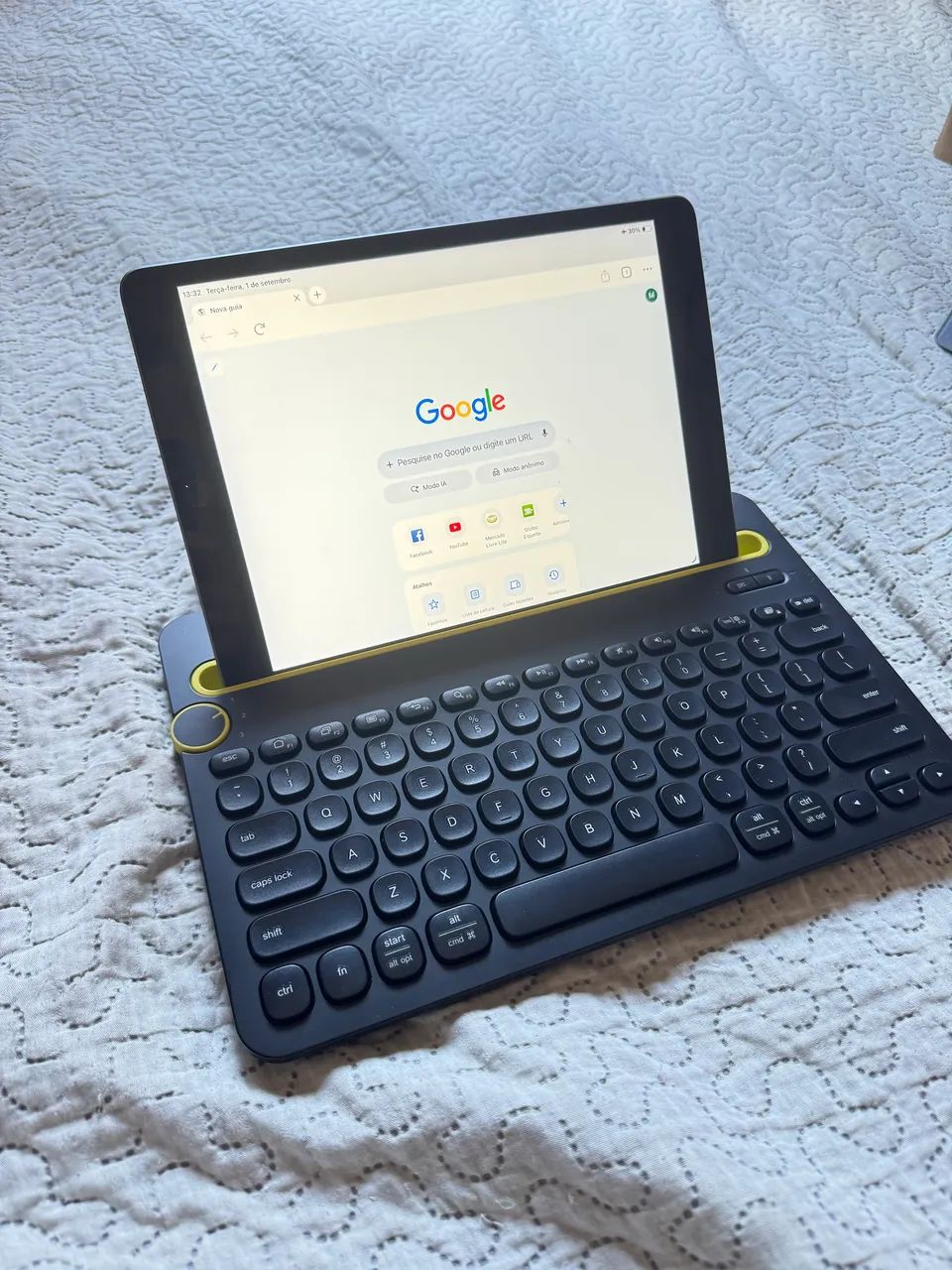 Teclado Sem Fio Logitech K480 - Compatível com Windows, macOS, iPadOS, Android