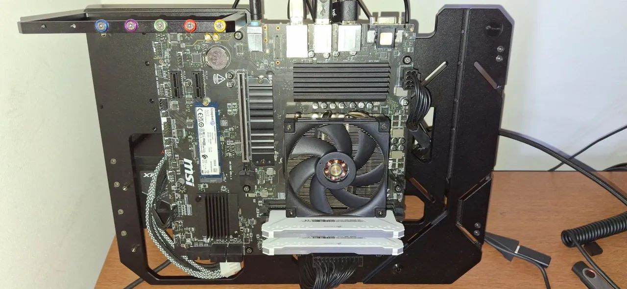 Bykski gabinete open frame bancada de teste - Foto 2