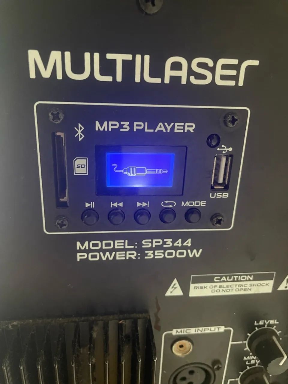 Caixa de Som Multilaser SP344 - 3500W - Foto 3