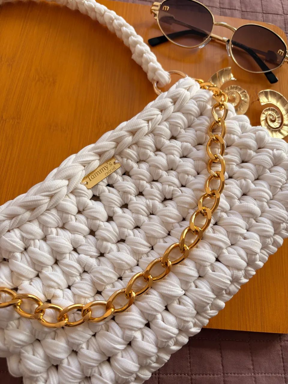 Bolsa em crochê 