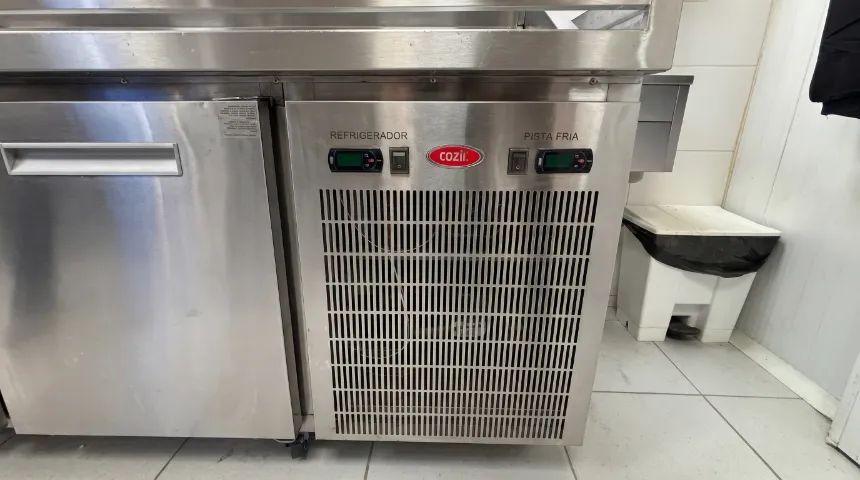 Makeline Refrigerada Cozil Pizzaria - Foto 2