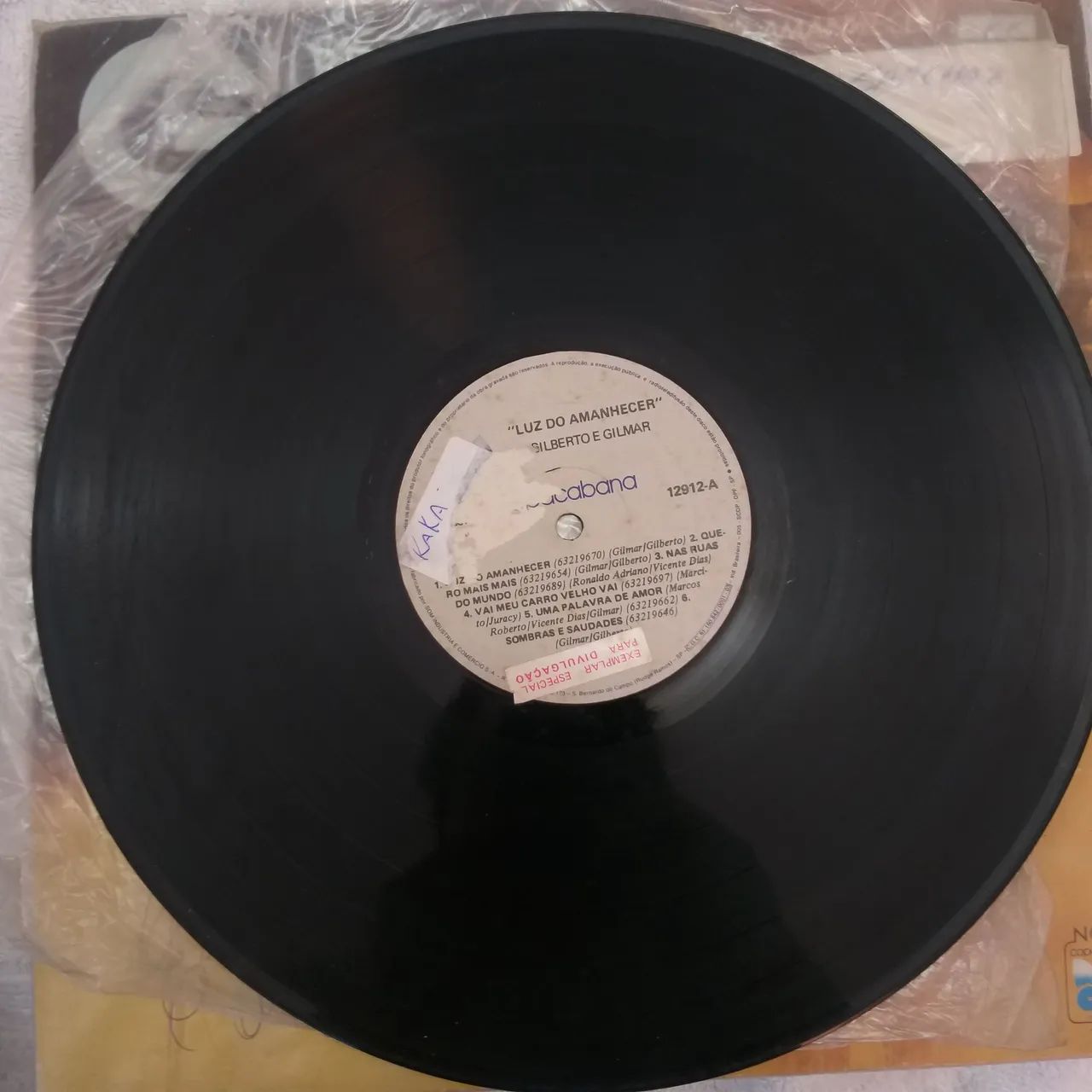 DISCO VINIL GILBERTO E GILMAR - Foto 3