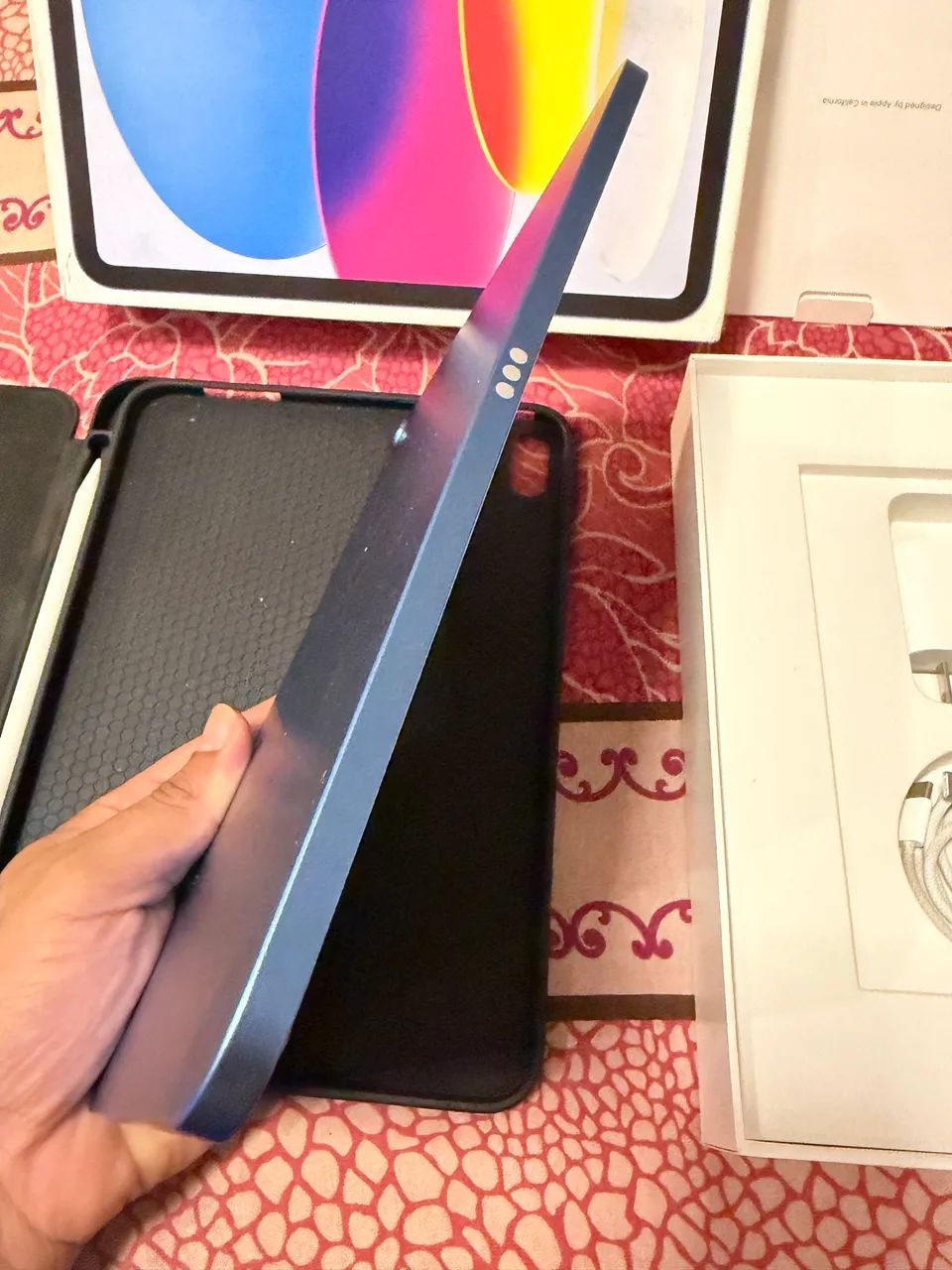 iPad 10 256gb + Pencil e Capa - Impecável - Envio OLX Pay - Troco e Parcelo 18 - Foto 4