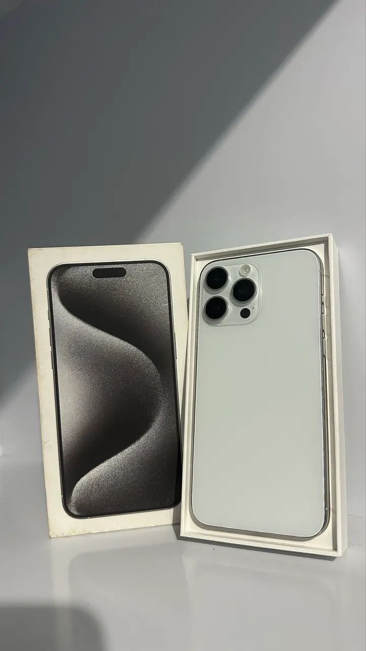 IPHONE 15 PRO MAX 256GB BRANCO