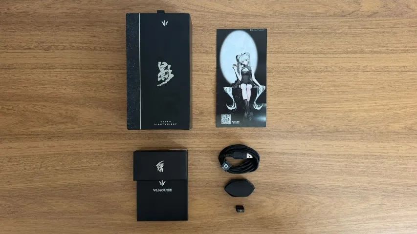 WLMOUSE Ying Carbon Fiber c/ Omron Optical - Foto 2