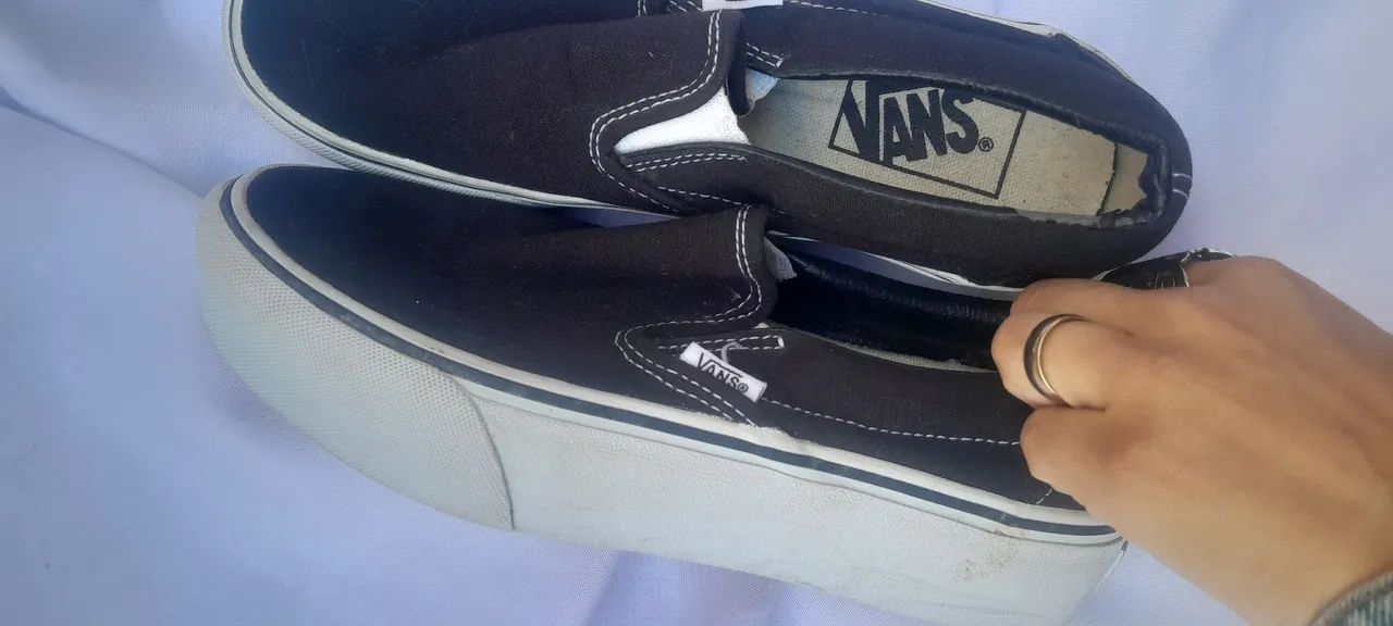 Tenis Vans Original tamanho 35 - Foto 5