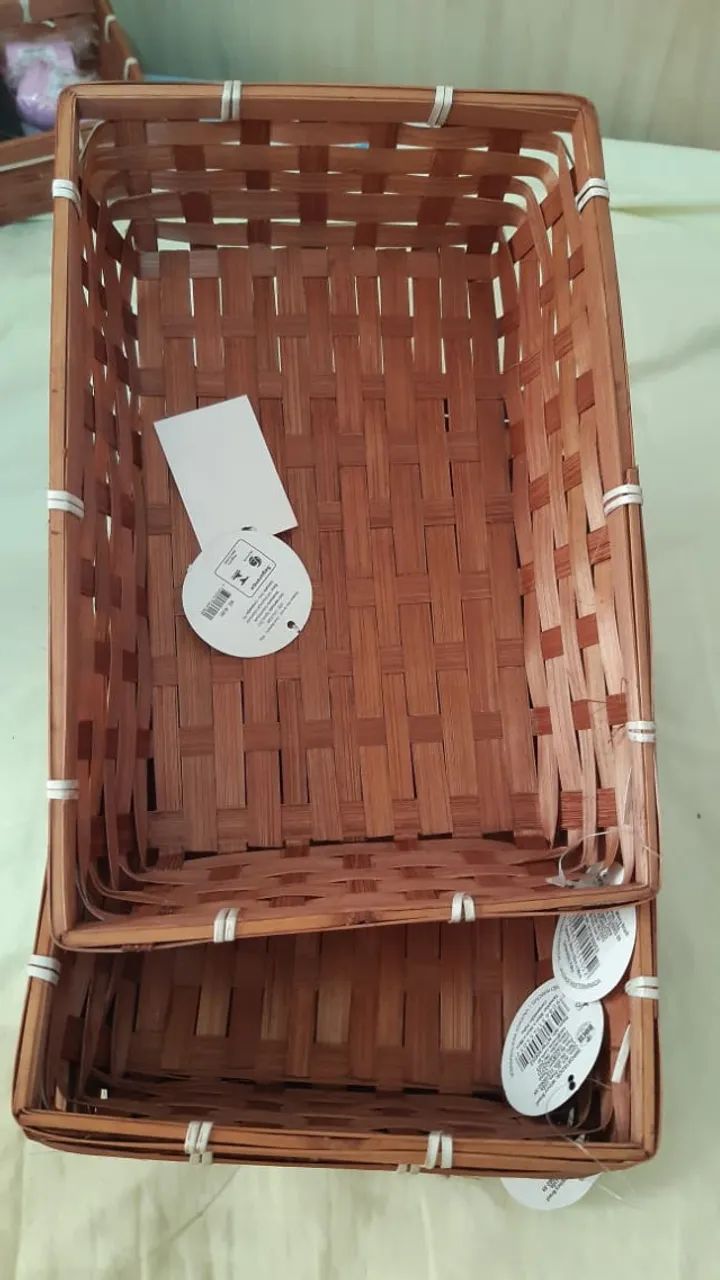 CESTA  TRANÇADA - Foto 3