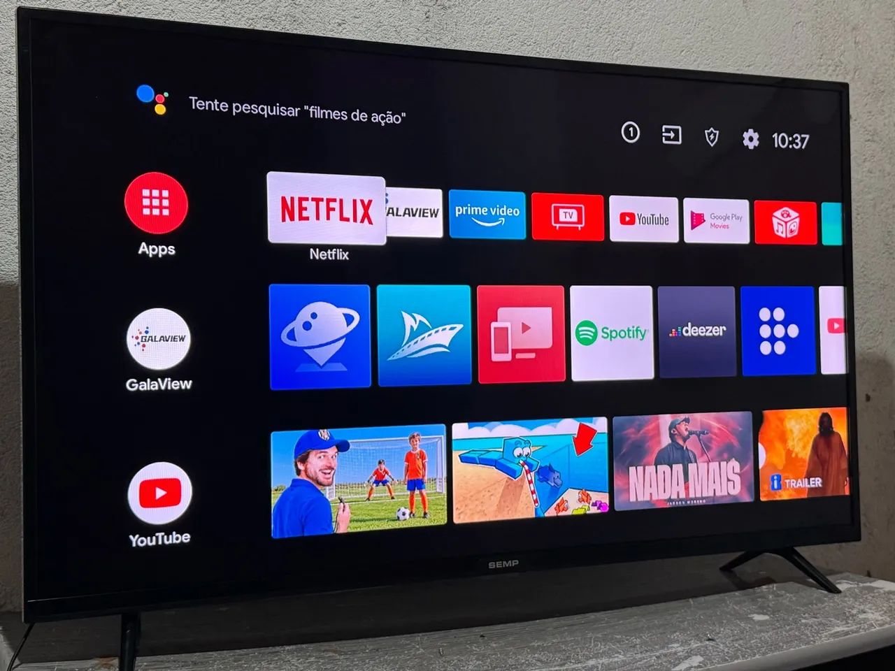 Tv smart Android 43 polegadas 