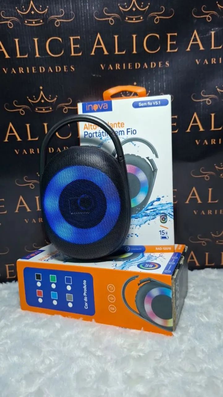Caixa de som  Bluetooth 