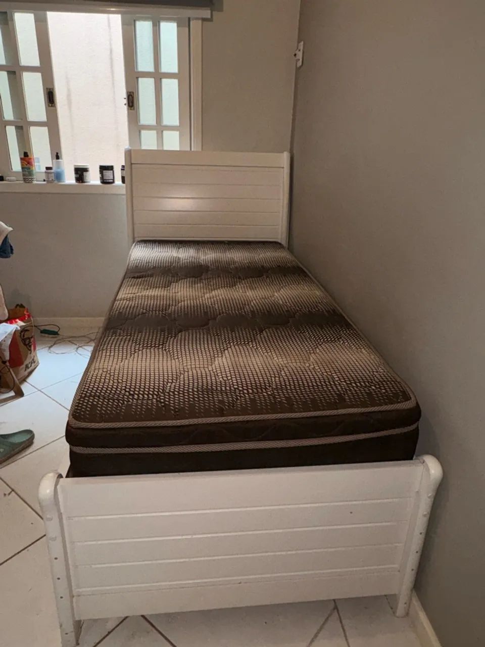 Colchão de Solteiro Ortobom Light Ortopédico - Bem Conservado - Foto 2