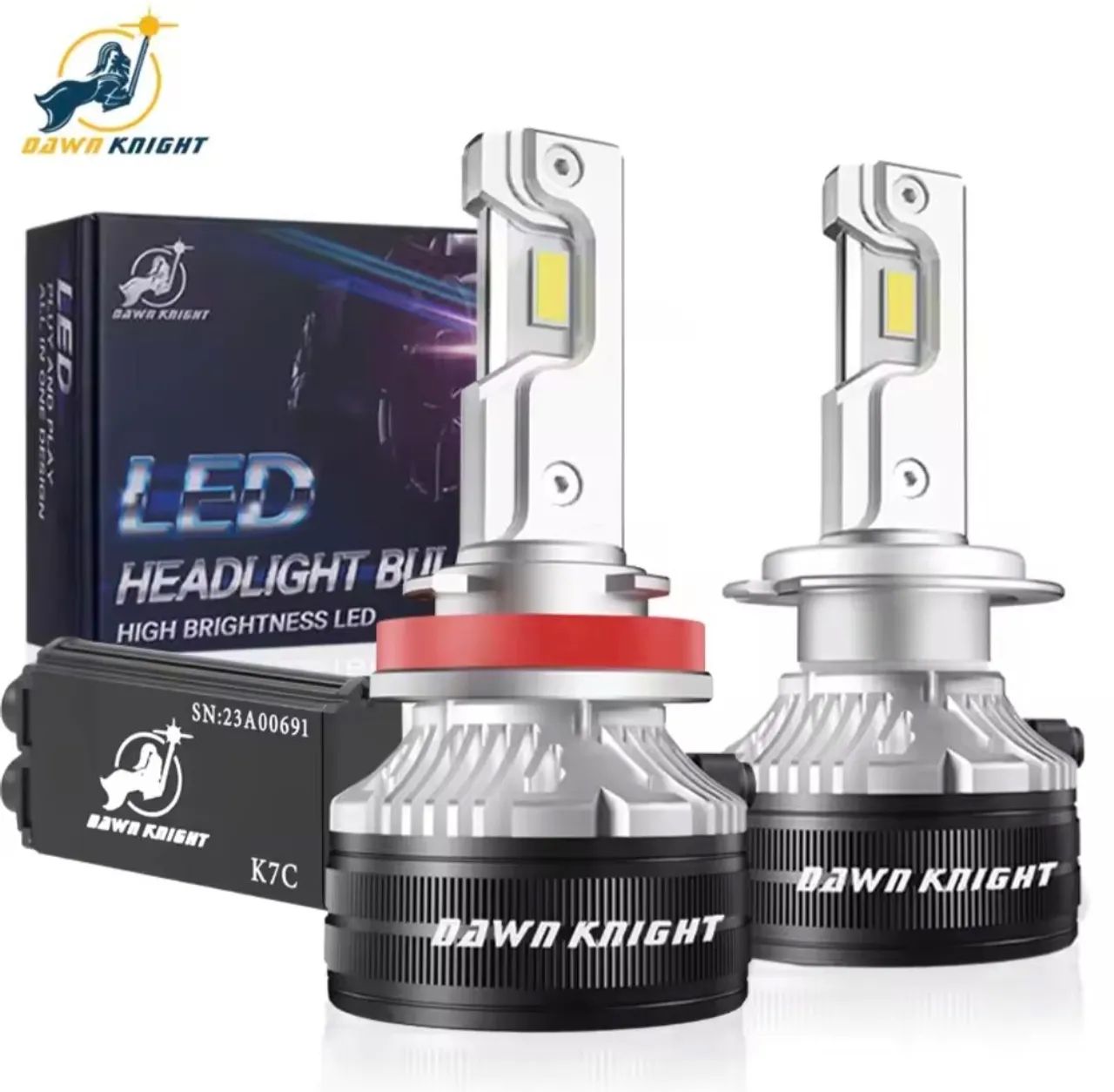 Lâmpadas Super Led  H7   4300K 