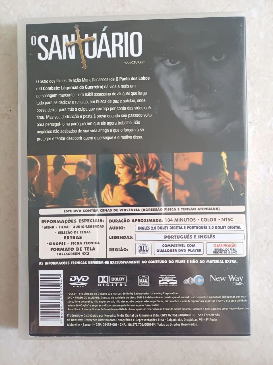 O SANTUARIO - DVD seminovo - Foto 3