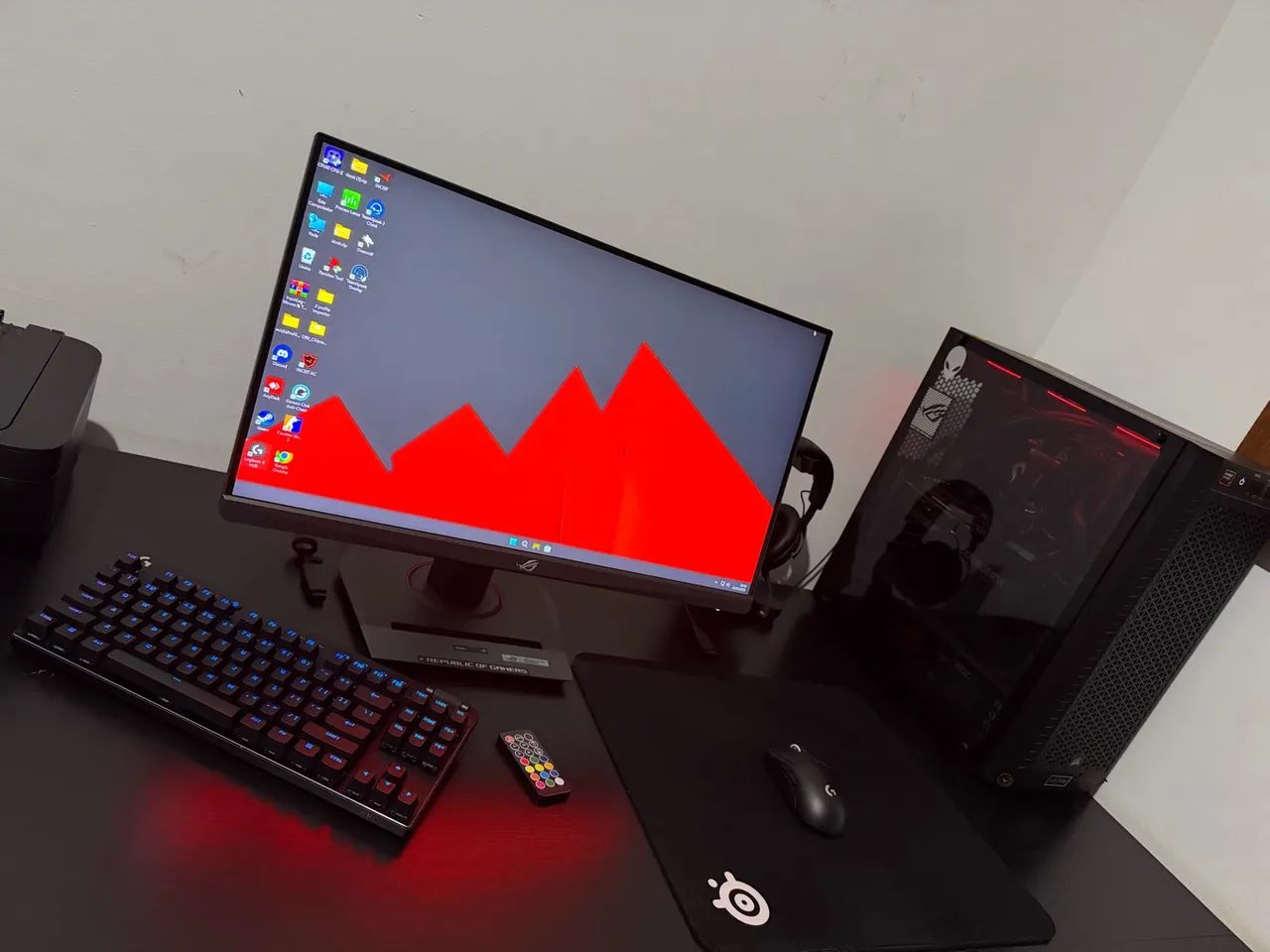 MONITOR ROG 380HZ 0,3ms  MUITO RÁPIDO! - Foto 5