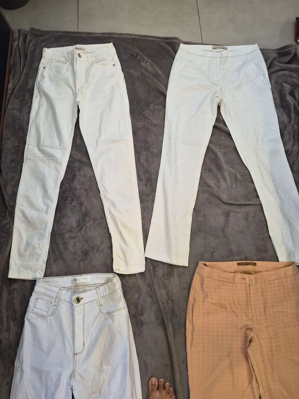 Calça comprida diversas tam 38/40 lote com 8 peças  - Foto 2