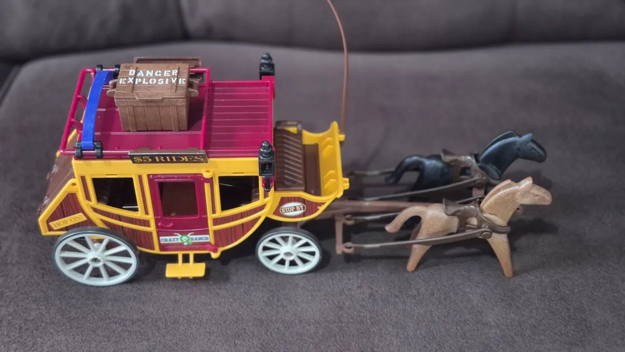 Playmobil Western Diligência Velho Oeste