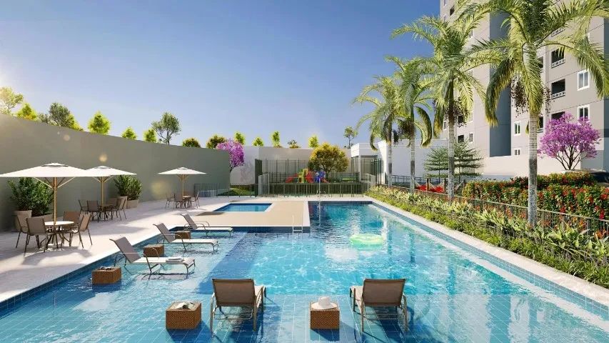 NC - Apartamento com Mil de Sinal - Torres dos Buritis em Samambaia 