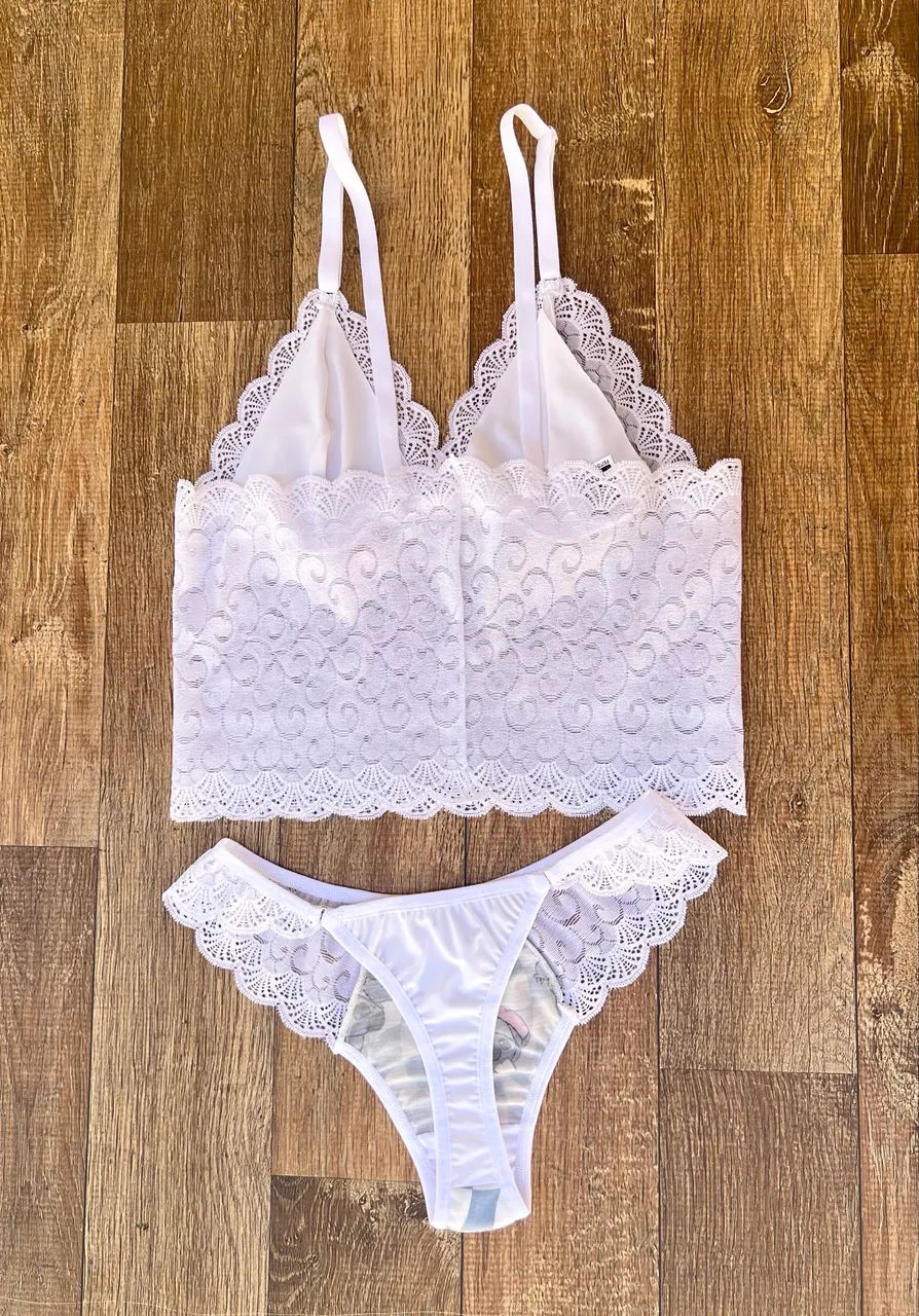 Pijama babydoll de renda  - Foto 4