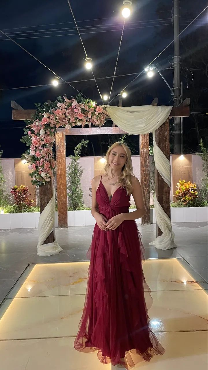 Vestido madrinha marsala - Foto 5
