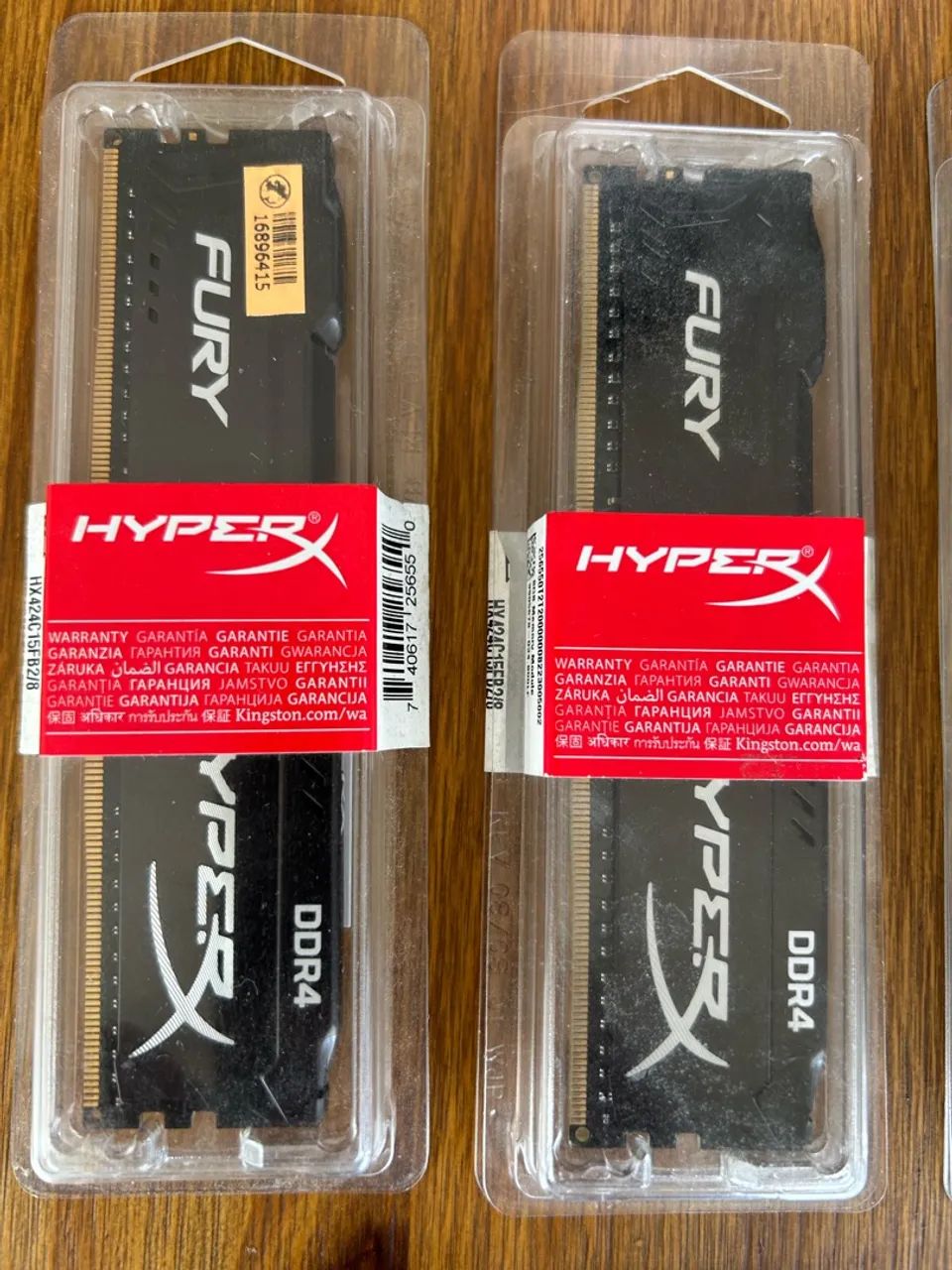 Memória ram DDR4 - 16 G (2x8)