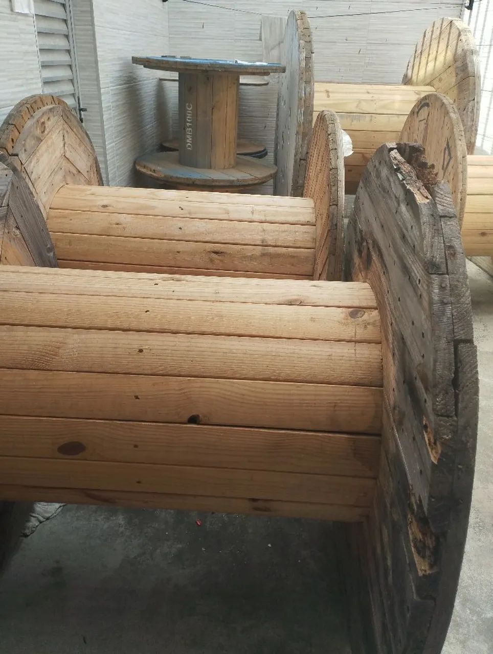 Carretel de bobinas.  - Foto 2