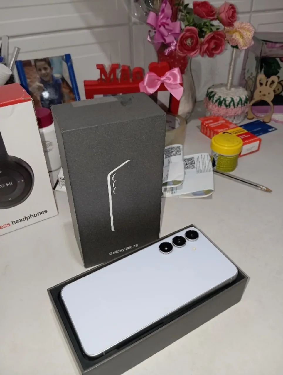 TROCO S25 FE DO IPHONE 13 PRO MAX PRA CIMA - Foto 5
