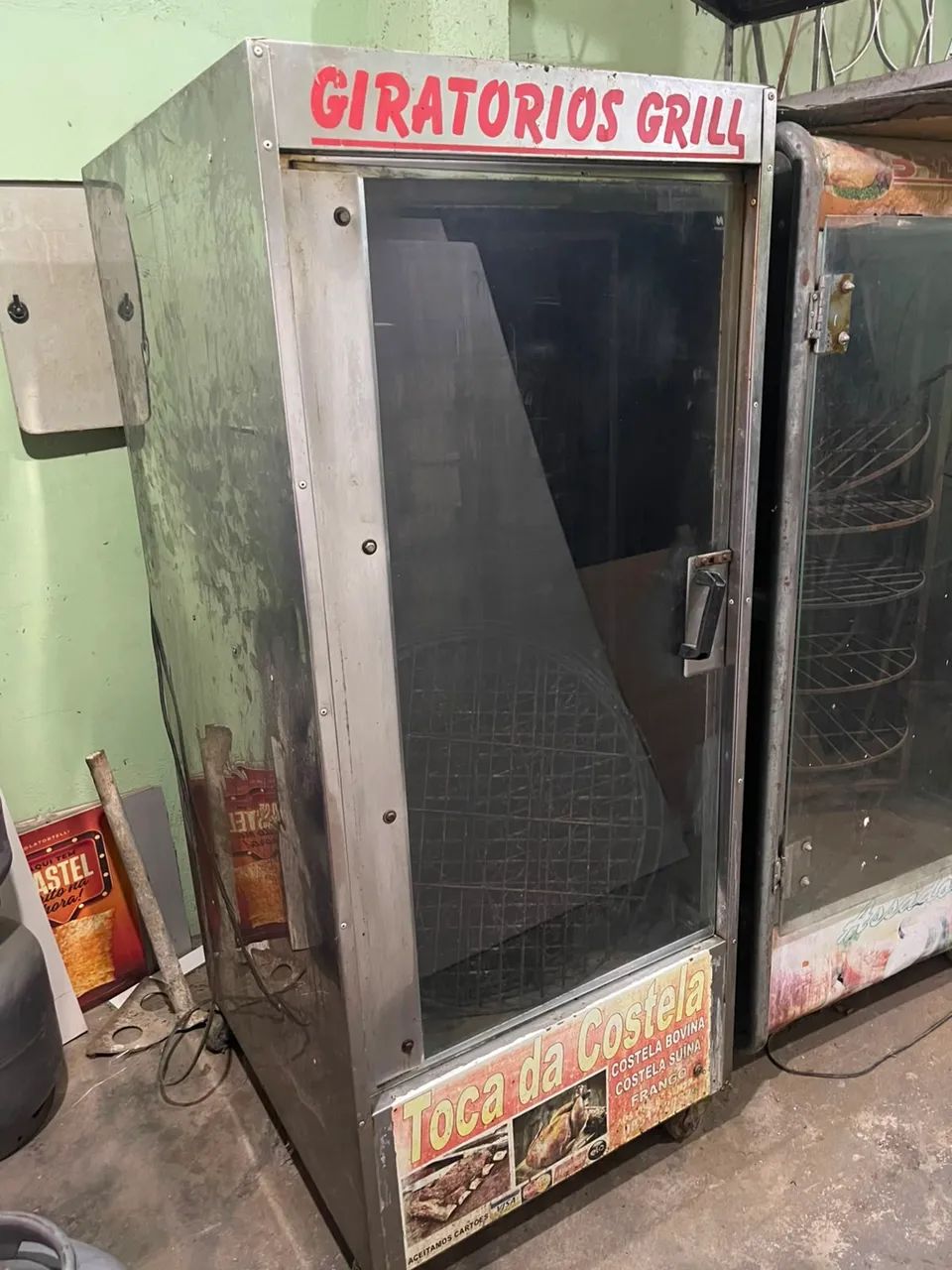 Máquina de assar carne 