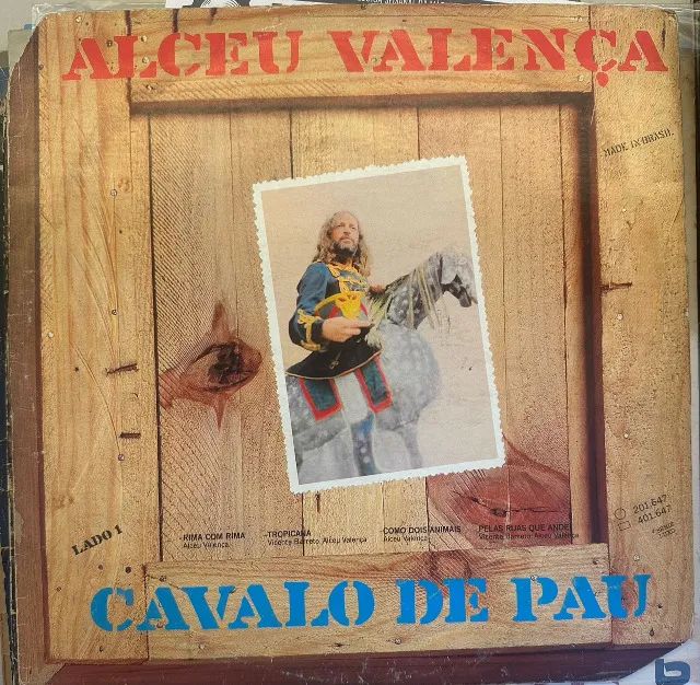 Disco LP Alceu Valença - Cavalo de Pau