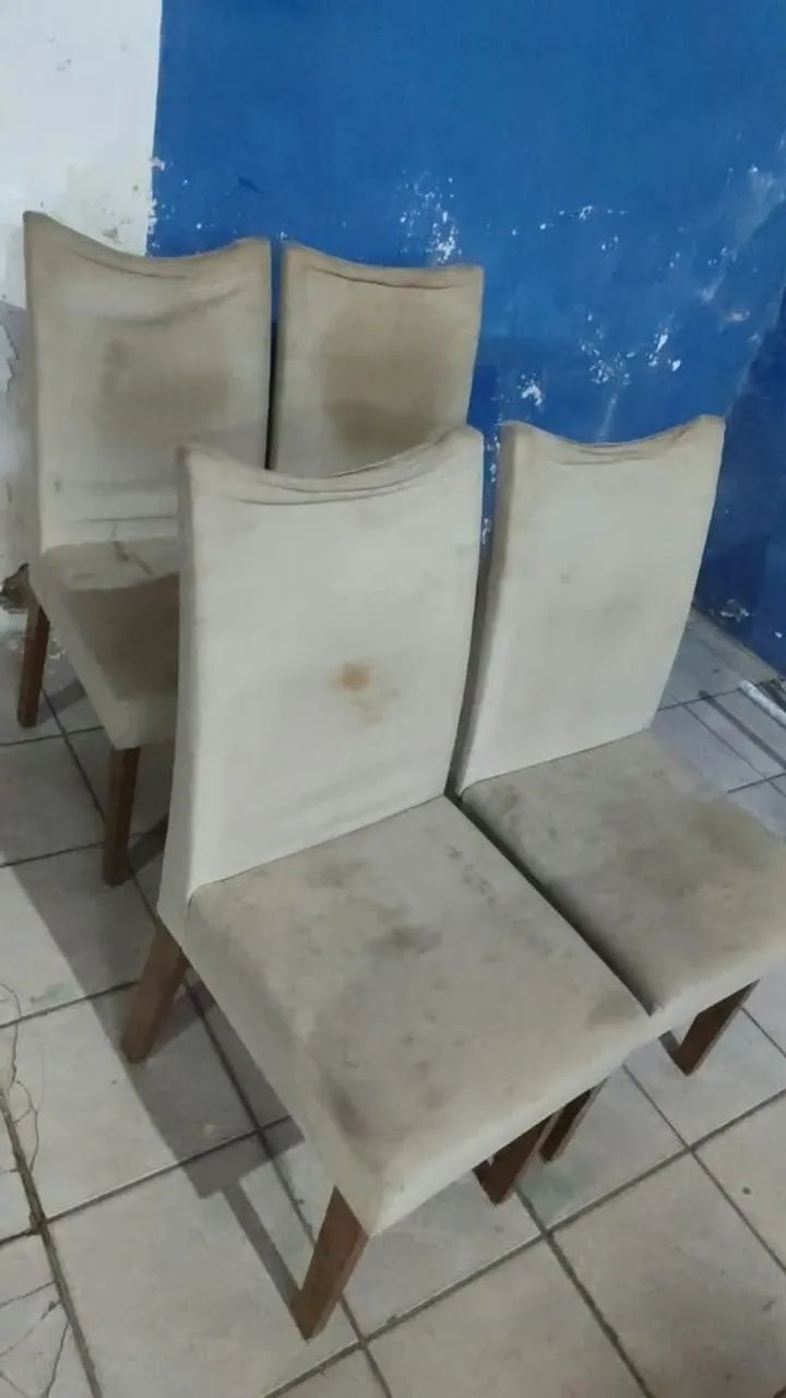 conjunto 4 cadeiras sala de jantar