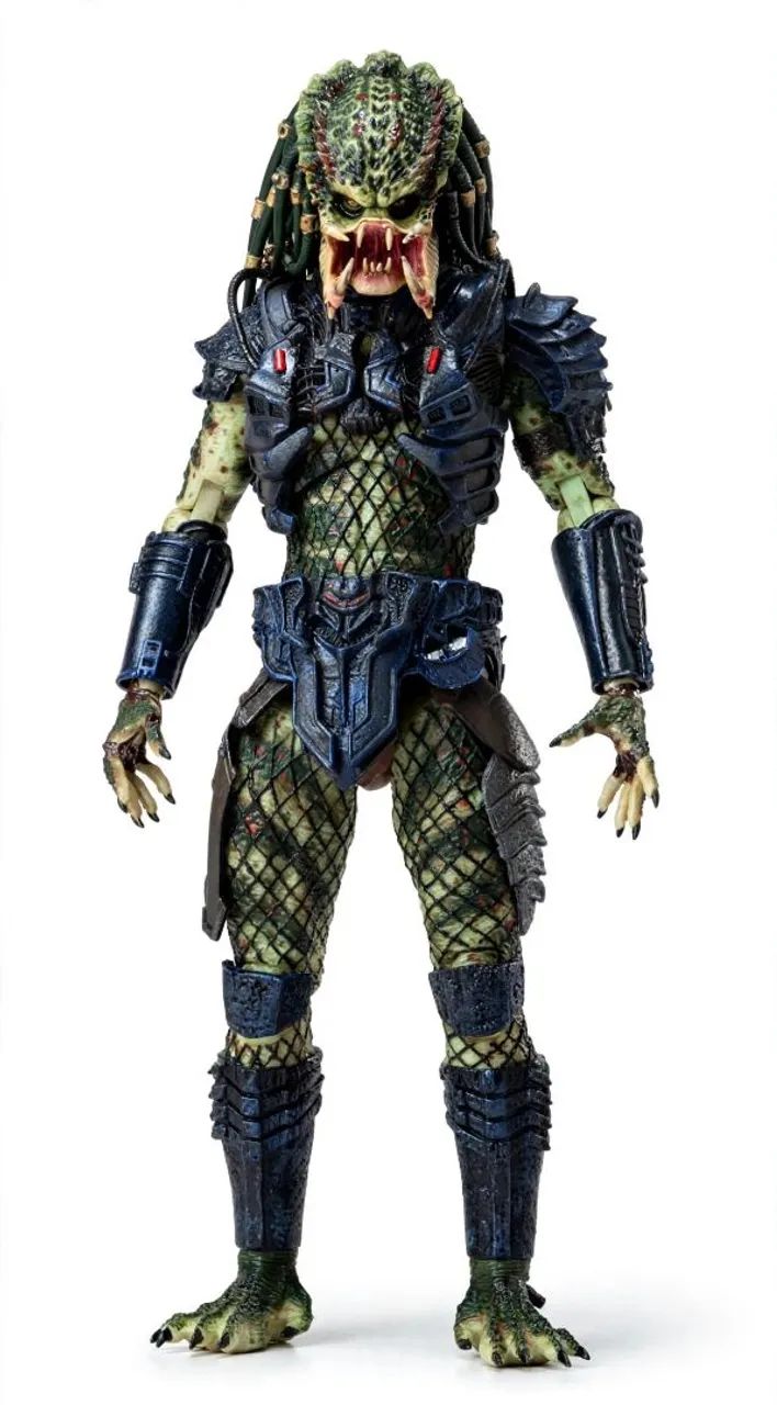 Predator 2 Ultimate Armored Lost Predator NECA 18cm Original LED Completo - Foto 3