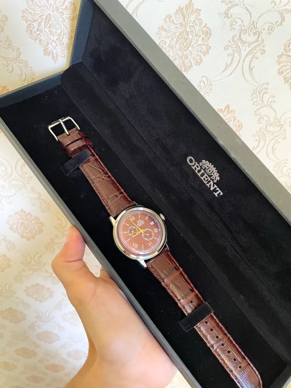 Relógio Orient Bambino - na caixa