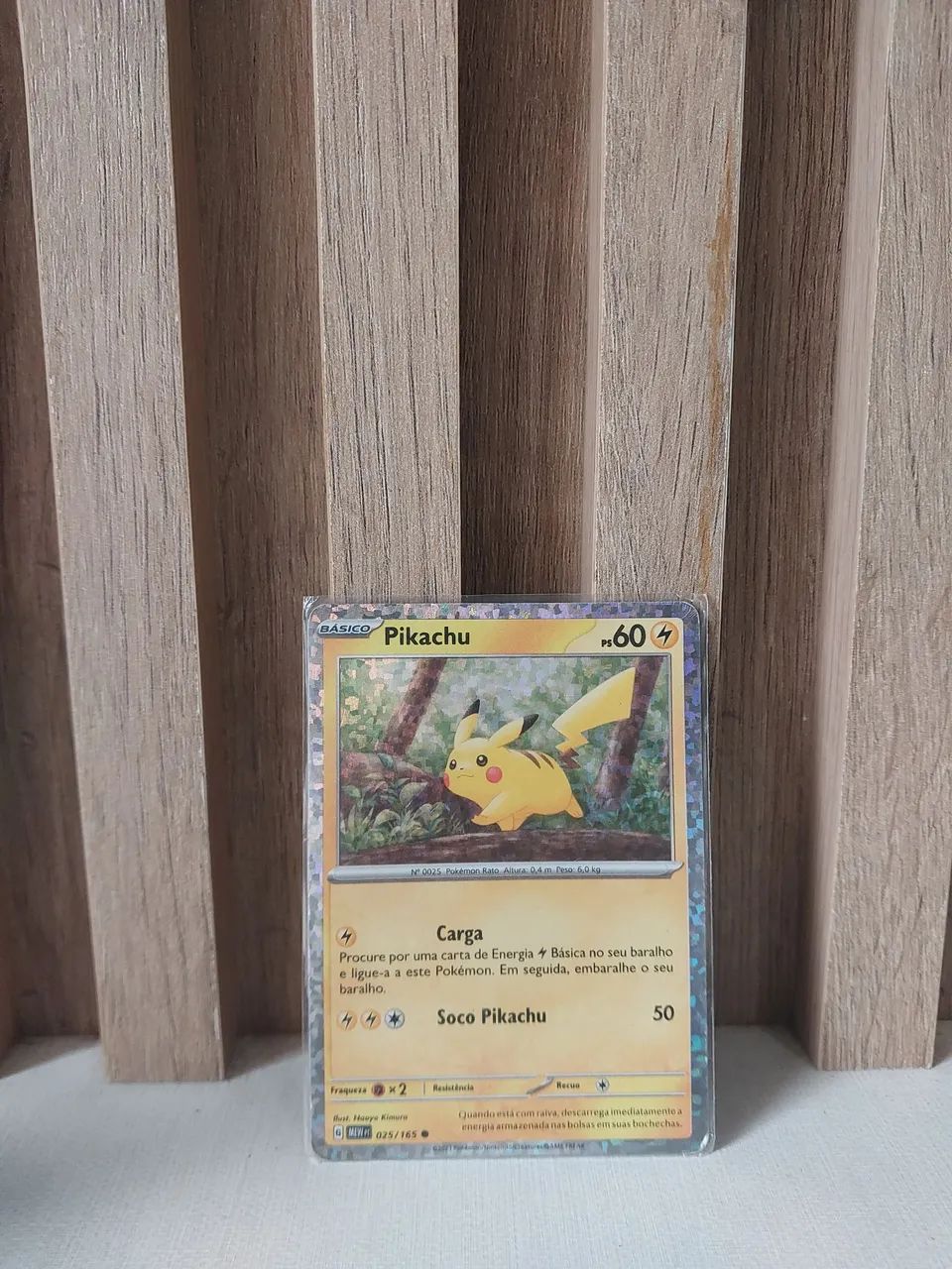 Carta pikachu coleção mew151 - Foto 3
