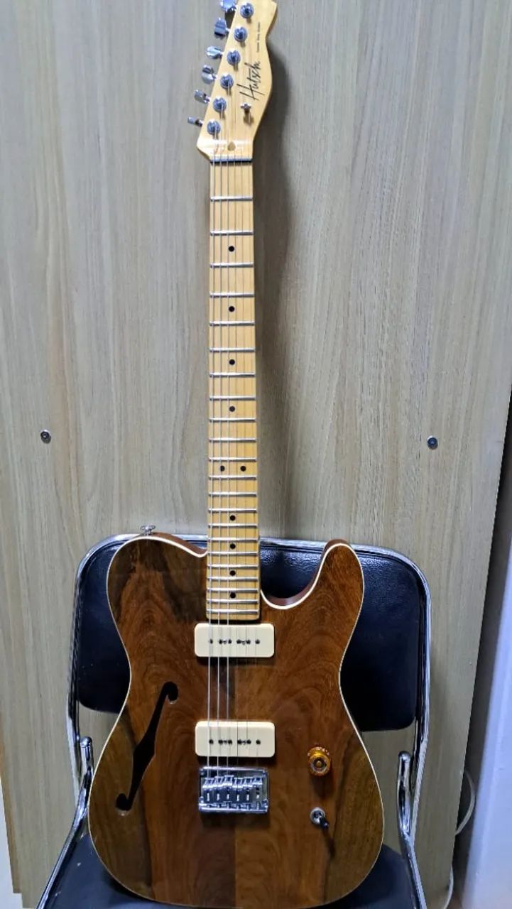 Guitarra Hutsch Thinline - altíssimo nível de construção